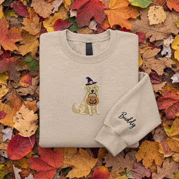 Halloween Dog Spooky Crewneck