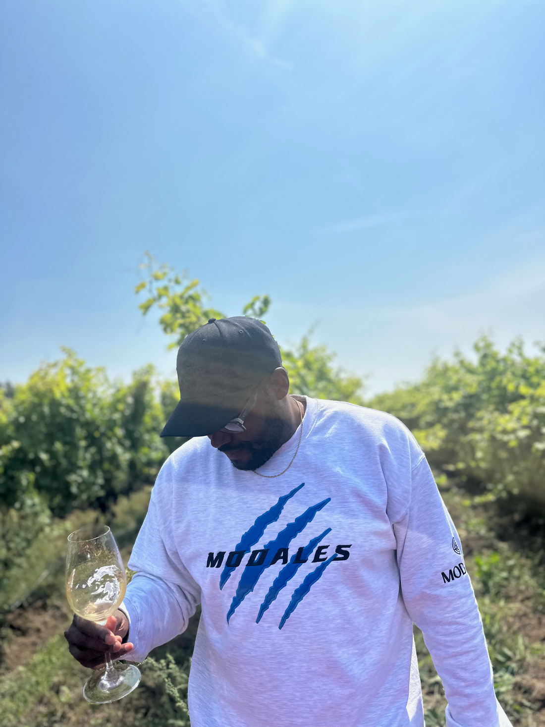 Modales Wine x Detroit Grit Crewneck